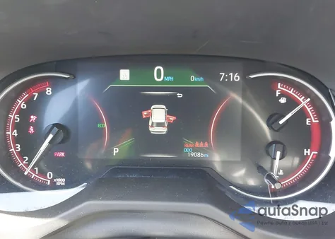 2025 Toyota Rav4 Le из США, поврежденный, VIN 2T3H1RFV1SC315526